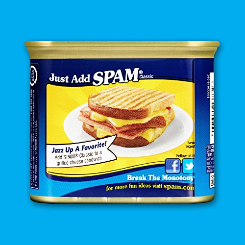 Spam Classic, 12 Ounce Can (Pack of 12)