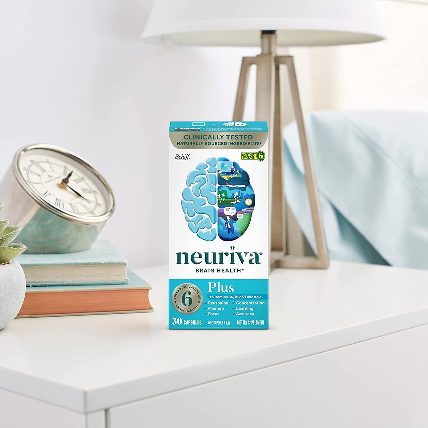 NEURIVA Plus Brain Supplement For Memory, Focus