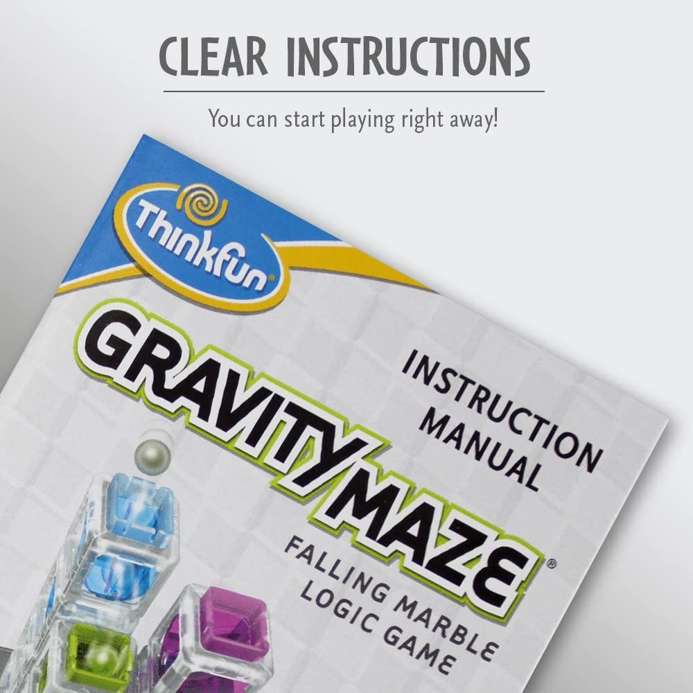 ThinkFun Gravity Maze Marble Run Brain Game