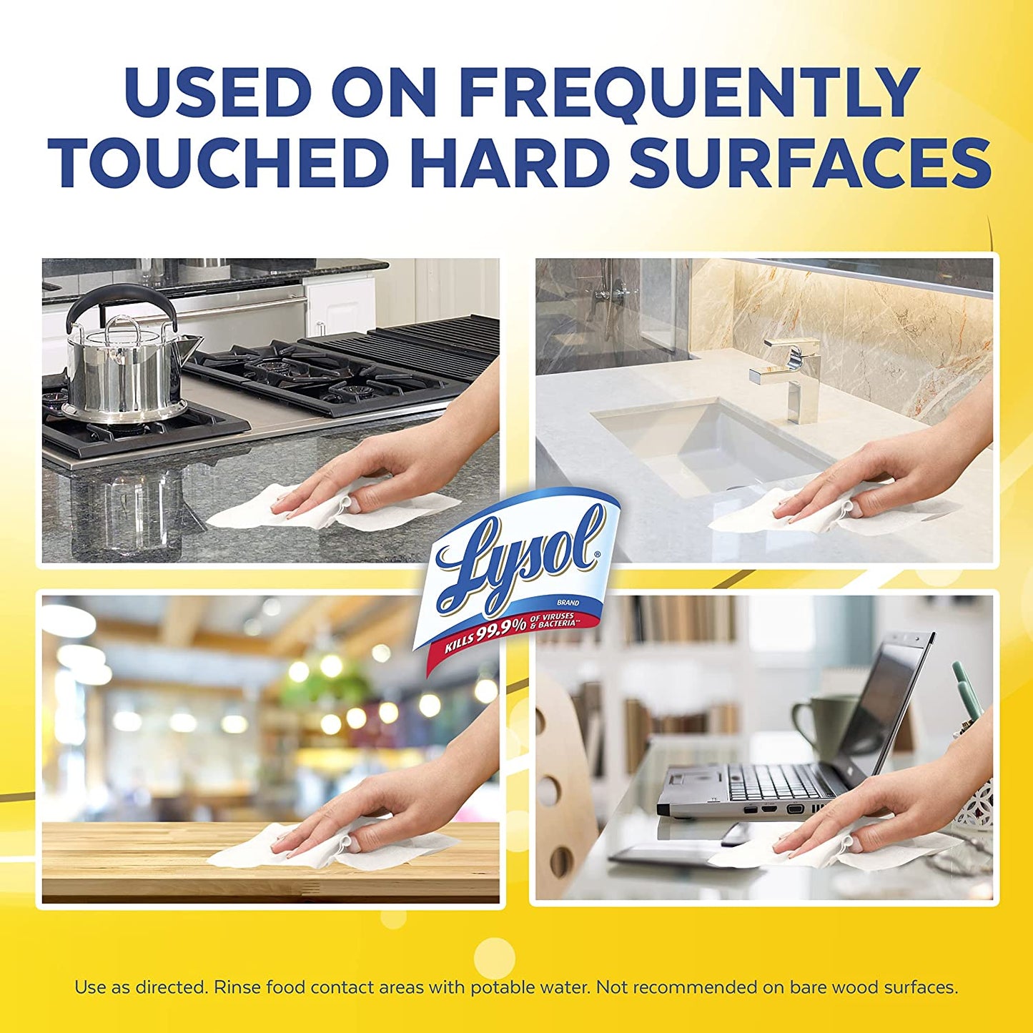 Lysol Disinfectant Wipes, Multi-Surface Antibacterial Cleaning Wipes