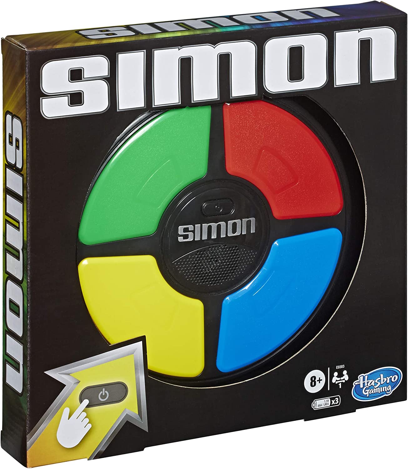 Hasbro Gaming Simon Handheld Electronic Memory Game With Lights