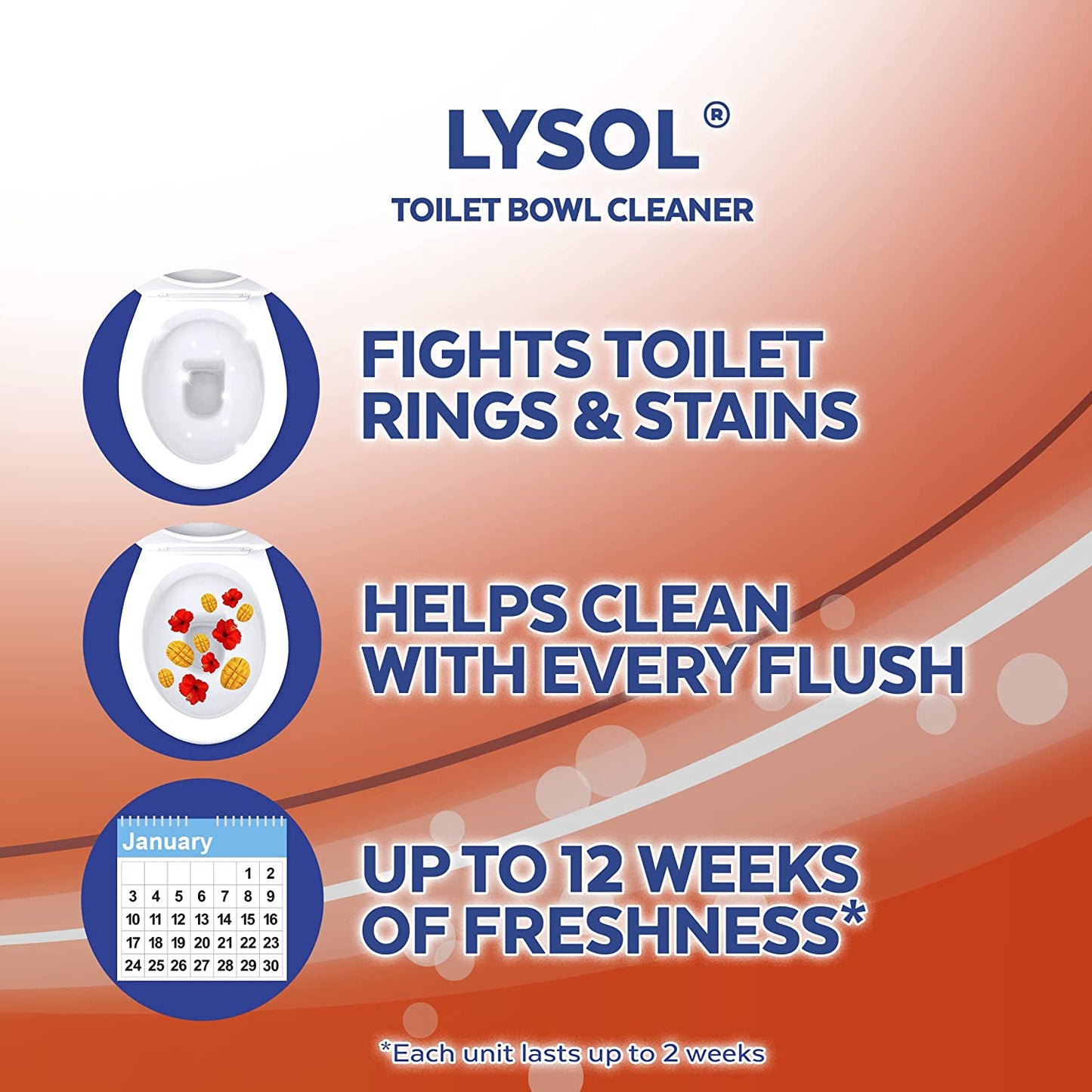 Lysol Click Gel Automatic Toilet Bowl Cleaner