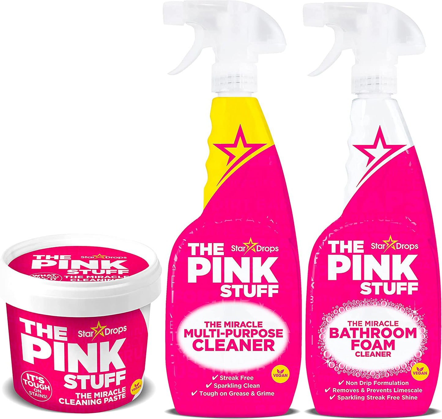 Stardrops - The Pink Stuff - The Miracle Cleaning Paste