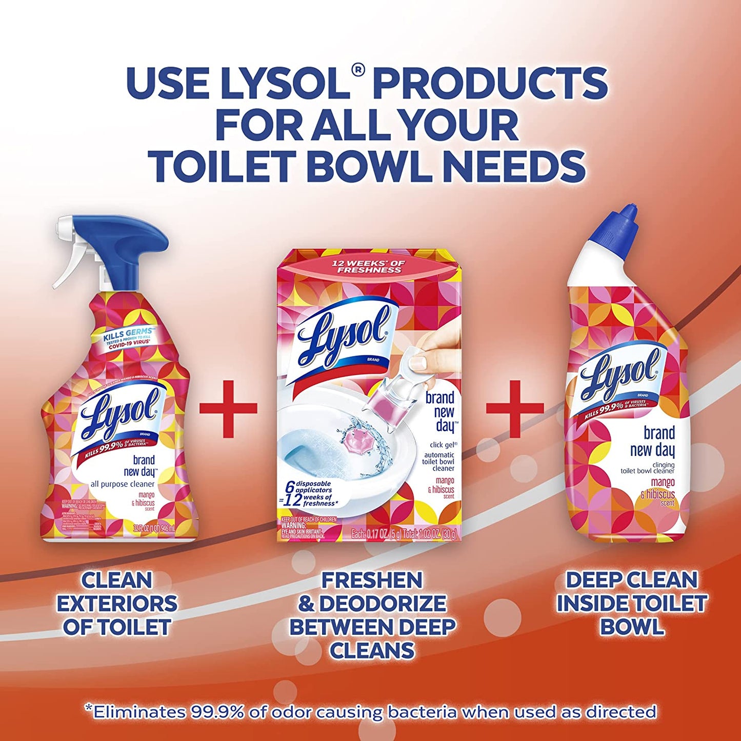 Lysol Click Gel Automatic Toilet Bowl Cleaner