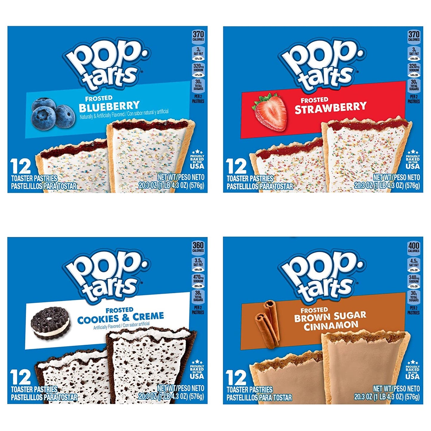 Pop-Tarts Toaster Pastries, Breakfast Foods,