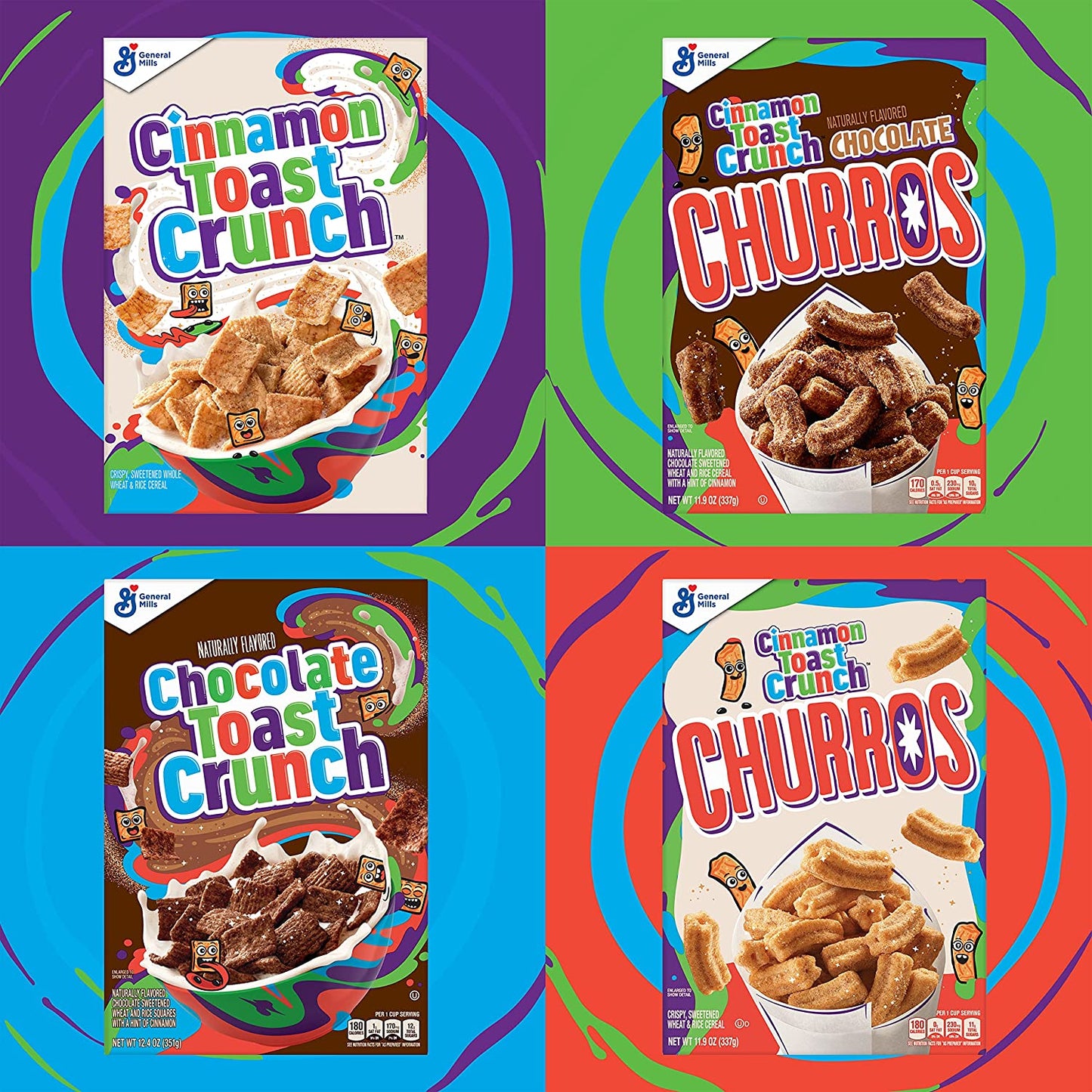 Original Cinnamon Toast Crunch Breakfast Cereal,