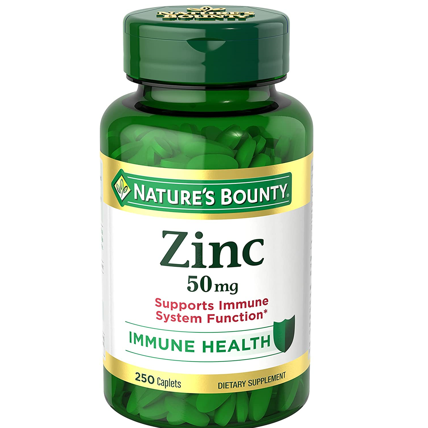 Nature’s Bounty Zinc 50mg, Immune Support